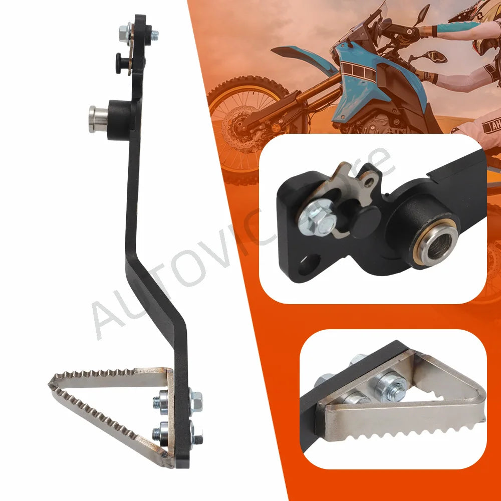 Brake Lever Pedal Shift Lever for Yamaha Tenere 700 2019-2025 T7 T700 XTZ 700 Rear Brake Pedal OEM Braking Flexing Reduce