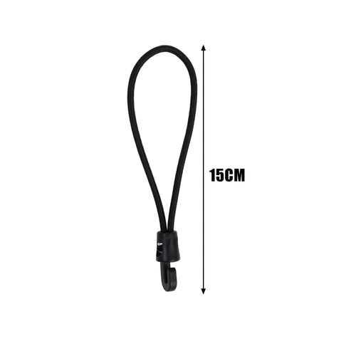 10/15/25Cm Elastic Bungee Cord Set Tied Rope High Elasticity Luggage Straps Rope for Bikes Tie Downs Camping & Cars Cord Tie