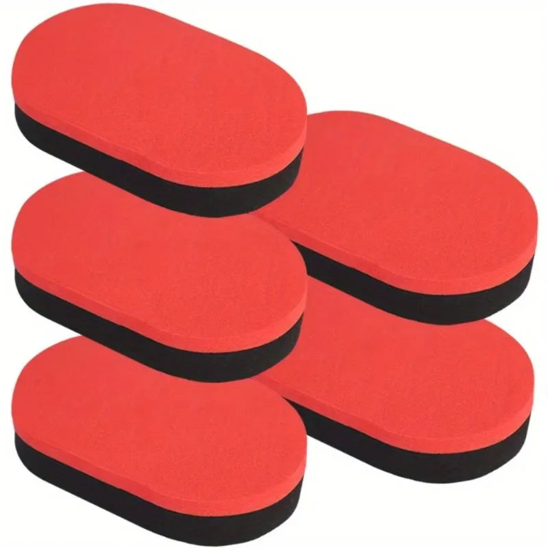 1/3/5Pcs Red Table Tennis Cleaning Brush Rubber Sponge Eraser Use Table Tennis Racket Cleaner Tennis Racket Care Accessories