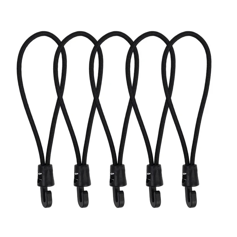 10/15/25Cm Elastic Bungee Cord Set Tied Rope High Elasticity Luggage Straps Rope for Bikes Tie Downs Camping & Cars Cord Tie