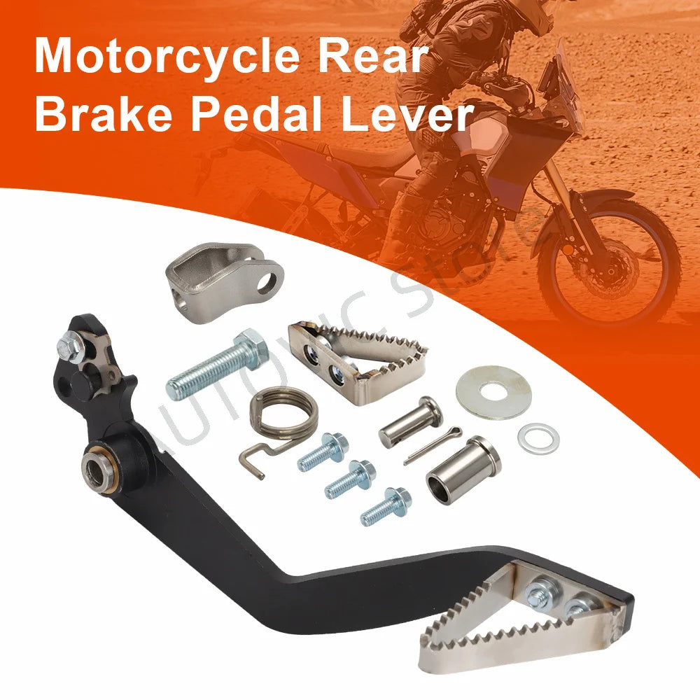 Brake Lever Pedal Shift Lever for Yamaha Tenere 700 2019-2025 T7 T700 XTZ 700 Rear Brake Pedal OEM Braking Flexing Reduce
