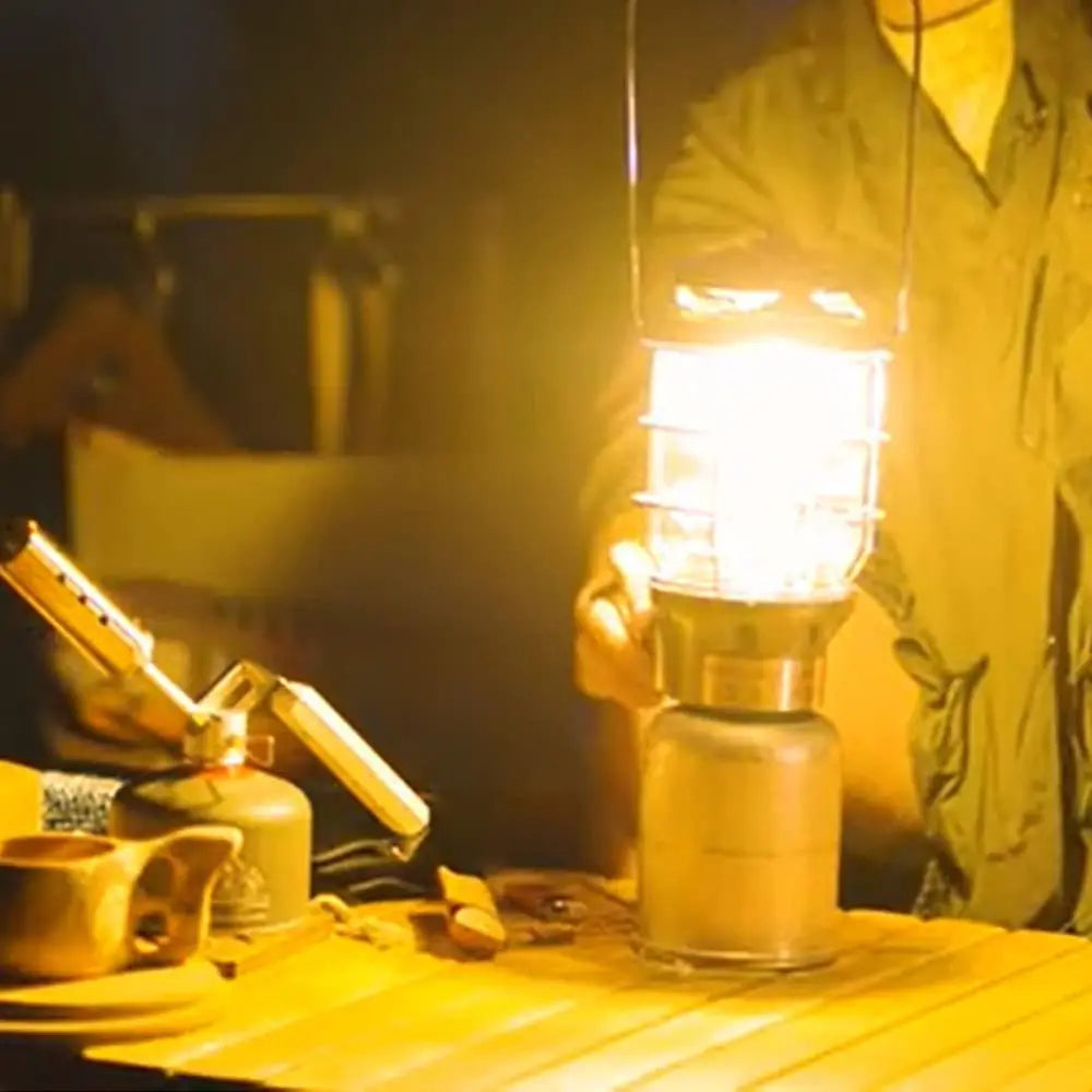 4Pcs Gas Lamps Gauze Lantern Mantles Gas Lamp Cover Durable Gauze Mesh Camping Lamp Pressure Lamp Mantles Spare Parts
