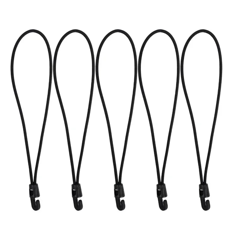 10/15/25Cm Elastic Bungee Cord Set Tied Rope High Elasticity Luggage Straps Rope for Bikes Tie Downs Camping & Cars Cord Tie