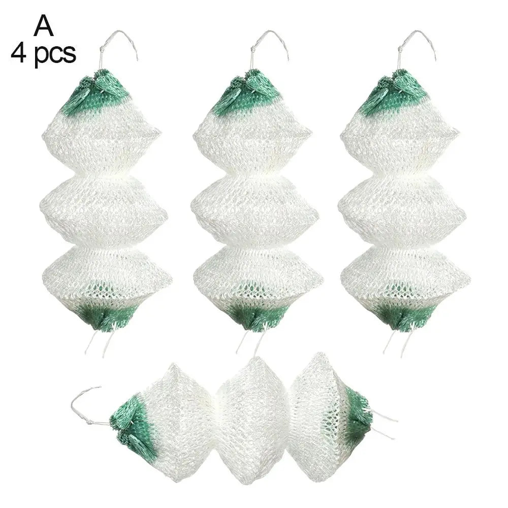 4Pcs Gas Lamps Gauze Lantern Mantles Gas Lamp Cover Durable Gauze Mesh Camping Lamp Pressure Lamp Mantles Spare Parts