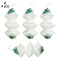 4Pcs Gas Lamps Gauze Lantern Mantles Gas Lamp Cover Durable Gauze Mesh Camping Lamp Pressure Lamp Mantles Spare Parts