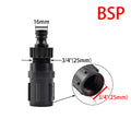 15-45 PSI Water Pressure Regulator Backflow Preventer 1/2 3/4 Inch Drip Irrigation Tubing Adapter Connects to Hose or Faucet