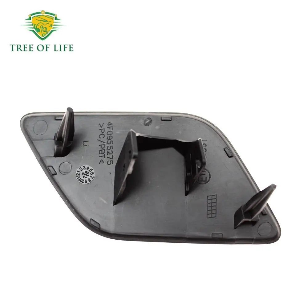 For Audi A6 C6 Quattro S6 2005-2008 Front Bumper Headlight Lamp Washer Spray Cleaning Actuator Cover Cap 4F0955276 4F0955275