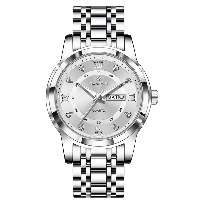 LIGE 2026 New Diamond Watch Women Watches Ladies Creative Steel Women'S Bracelet Watches Female Waterproof Clock Montre Femme