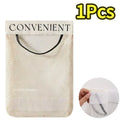 Wall Mount Mesh Storage Bag Garbage Bags Holder Plastic Shopping Bags Dispenser Sundries Bag Net Storage Grocery Bags Organizer