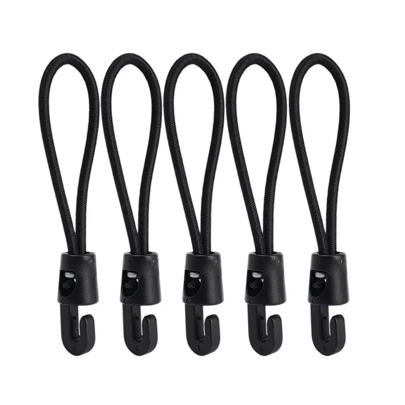 10/15/25Cm Elastic Bungee Cord Set Tied Rope High Elasticity Luggage Straps Rope for Bikes Tie Downs Camping & Cars Cord Tie